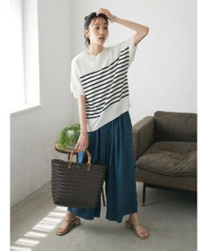 CRAFT STANDARD BOUTIQUE 【洗える】チューリップスリーブプルオーバー