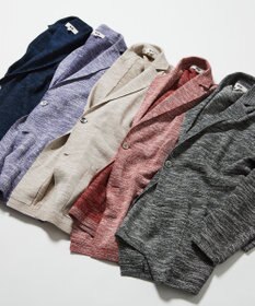 JOSEPH ABBOUD 【キングサイズ・清涼感/軽い/洗える】 スラブギマニットジャケット