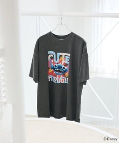 Green Parks スティッチ／ウ゛ィンテージ風ピグメントＴシャツ