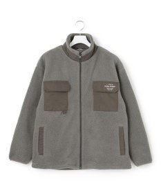 J.PRESS YORK STREET 【UNISEX】フリース フルジップブルゾン