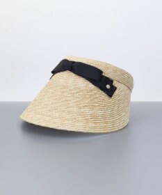 AURORA 【 LANVIN COLLECTION（ランバン コレクション） 】麦クリップバイザー