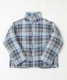 WEGO 【ユニセックス着用ITEM/MLサイズ展開】チェックパファーブルゾン