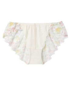 une nana cool Accent flower バックスタイルまでかわいい 総レースショーツ