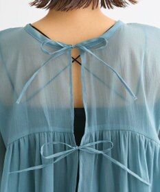 Green Parks ２ＷＡＹ　シアーギャザーチュニック