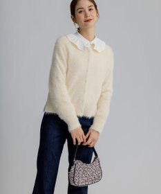 組曲 L フリルカラーレイヤード ブラウス