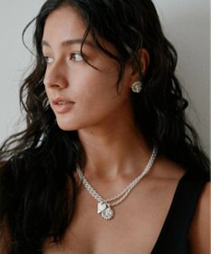 yoaa シルバー925 キクネックレス