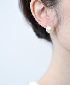 monshiro スフレガラスバロックパールピアス