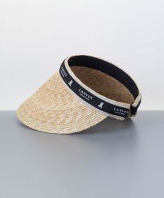 AURORA 【 LANVIN COLLECTION（ランバン コレクション） 】麦クリップバイザー