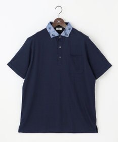 JOSEPH ABBOUD 【キングサイズ・リネン素材/清涼感/吸水速乾】リネン天竺 ポロシャツ