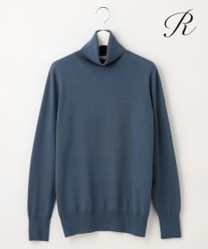 23区 S 【R(アール)】ウーステッドウールカシミヤ タートルネックニット