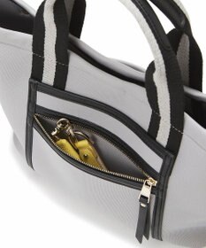 TOPKAPI 【新色追加】【TREASURE TOPKAPI】ネオプレン フロントポケット 2way ショルダー付き ミニトートバッグ