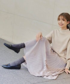 Tiaclasse シャイニーリブソックス