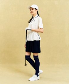 23区GOLF 【辻梨恵プロ着用】ウェストドローコードポロ