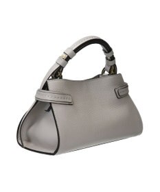 INTER-CHAUSSURES 【LORISTELLA】シュリンクレザーハンドバッグ