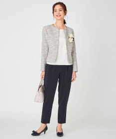 ANY MIXスラブツイード ジャケット