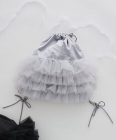 Maison de FLEUR チュールフリルナップサック