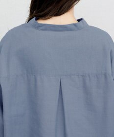 Tiaclasse 【洗える】リネンミックススキッパーシャツワンピース