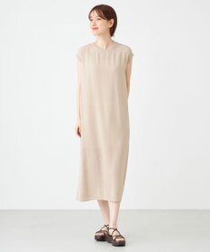 SHARE PARK LADIES ノースリーブ楊柳ワンピース