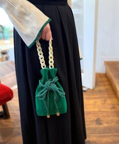 ROOTOTE 0671【直営店限定】ベビールー.ベロア チェーン-A