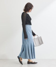 Green Parks ・ＥＬＥＮＣＡＲＥ　ＤＵＥ　デニムマーメイドスカート