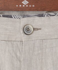 JOSEPH ABBOUD 【キングサイズ】リヨセルリネンシャンブレー パンツ