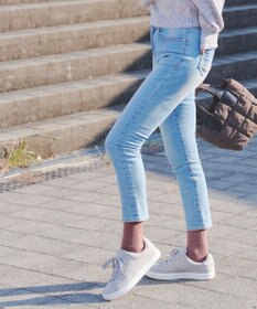 Tiaclasse シャイニーリブソックス