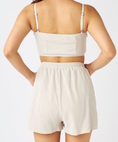 OP／FILA 【Ocean Pacific】ティアードトップス＋ショートパンツ付き 4点セット