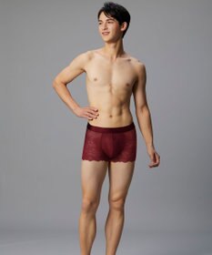 WACOAL MEN ボクサーパンツ 【レースボクサー】 美しさと快適さを追求 通気性 前閉じ WT3822 /ワコールメン