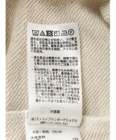 earth music&ecology 裏毛ロゴチュニック