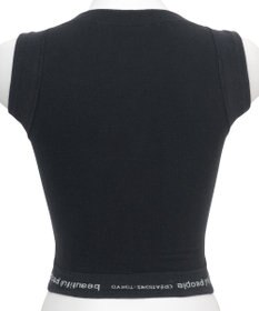 WACOAL MEN レディース <beautiful people>コラボ タンクトップ ボクサートップス ワンサイズ（S-L） オーガニック綿混 立体成型 肩幅：狭め ネック深さ：あさめ WL8001 /ワコールメン