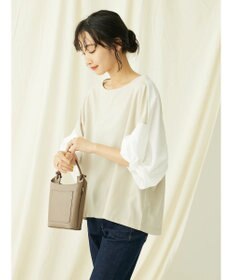 CRAFT STANDARD BOUTIQUE 袖ねじり切り替えプルオーバー