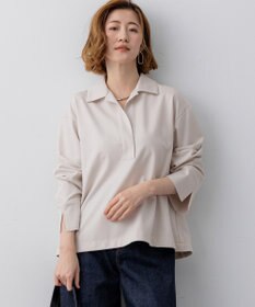 23区 【先行予約】コンパクトツイル スキッパー カットソー