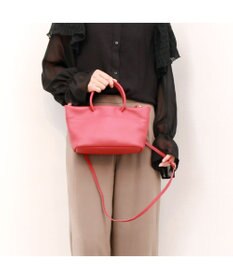 UNBILLION ペルケ perche / 姫路レザー丸手ハンドル2wayショルダー