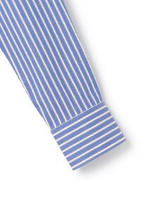 J.PRESS MEN 【PREMIUM PLEATS / 形態安定】スーピマコットンパナマストライプ シャツ / B.D.