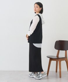 AMERICAN HOLIC ダブルZIPシャギーニットベスト