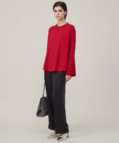 ICB L 【8/14-9/23期間限定・受注生産】ヴィスコースワイド クルーネックプルオーバー