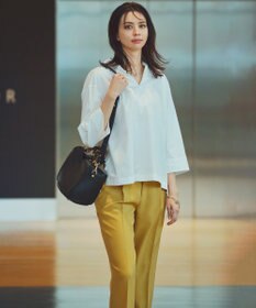 23区 【CLASSY.6月号掲載】LORISTELLA バンブーハンドル ショルダーバッグ