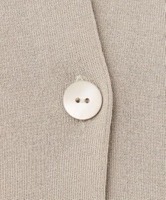 ICB 【洗える】 ドライコットンアセテート ニットジャケット