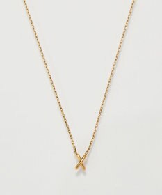 Phoebe 【数量限定】クロスネックレス&ビジューフートピアスセット/BOX&ショッパー付き