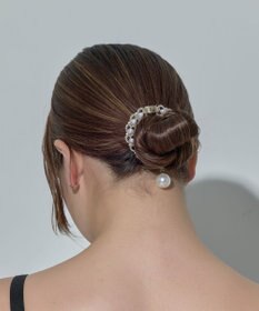 Phoebe <オンワード限定セット>ルナドロップパールイヤリング×ハートシニヨンカフ