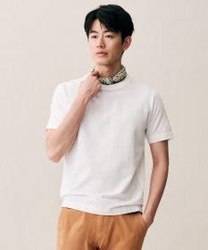 JOSEPH ABBOUD 【オーガニックコットン使用・日本製・26SS新色】JOEコットンサッカークルーネック Tシャツ