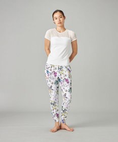 Chacott Chacott BALANCE ローズガーデンプリントパンツ