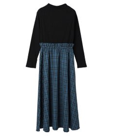 Green Parks ・ＥＬＥＮＣＡＲＥ　ＤＵＥ　チェックキリカエワンピース