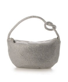 UNBILLION カシュカシュ cachecache / ラインストーン三日月ショルダー