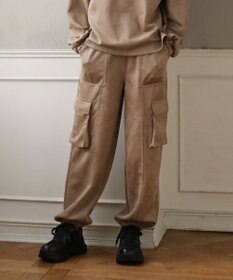 Green Parks ・ＳＵＧＡＲ　ＳＰＯＯＮスエードポンチカーゴパンツ