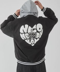 WEGO 【ユニセックス着用ITEM】グラフィックフードスタジャン