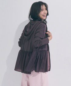 UNFILO 【VERY掲載】ラッシュガード ペプラムフーディ