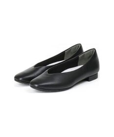 AcureZ Vカットフラットパンプス「母趾にやさしい美パンプス」