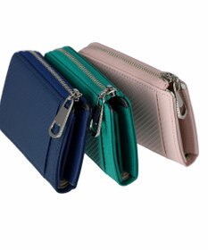 tsumori chisato CARRY クロスエンボス マルチケース ミニ財布