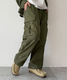 WEGO 【セットアップ対応ITEM】2WAYリップストップカーゴパンツ